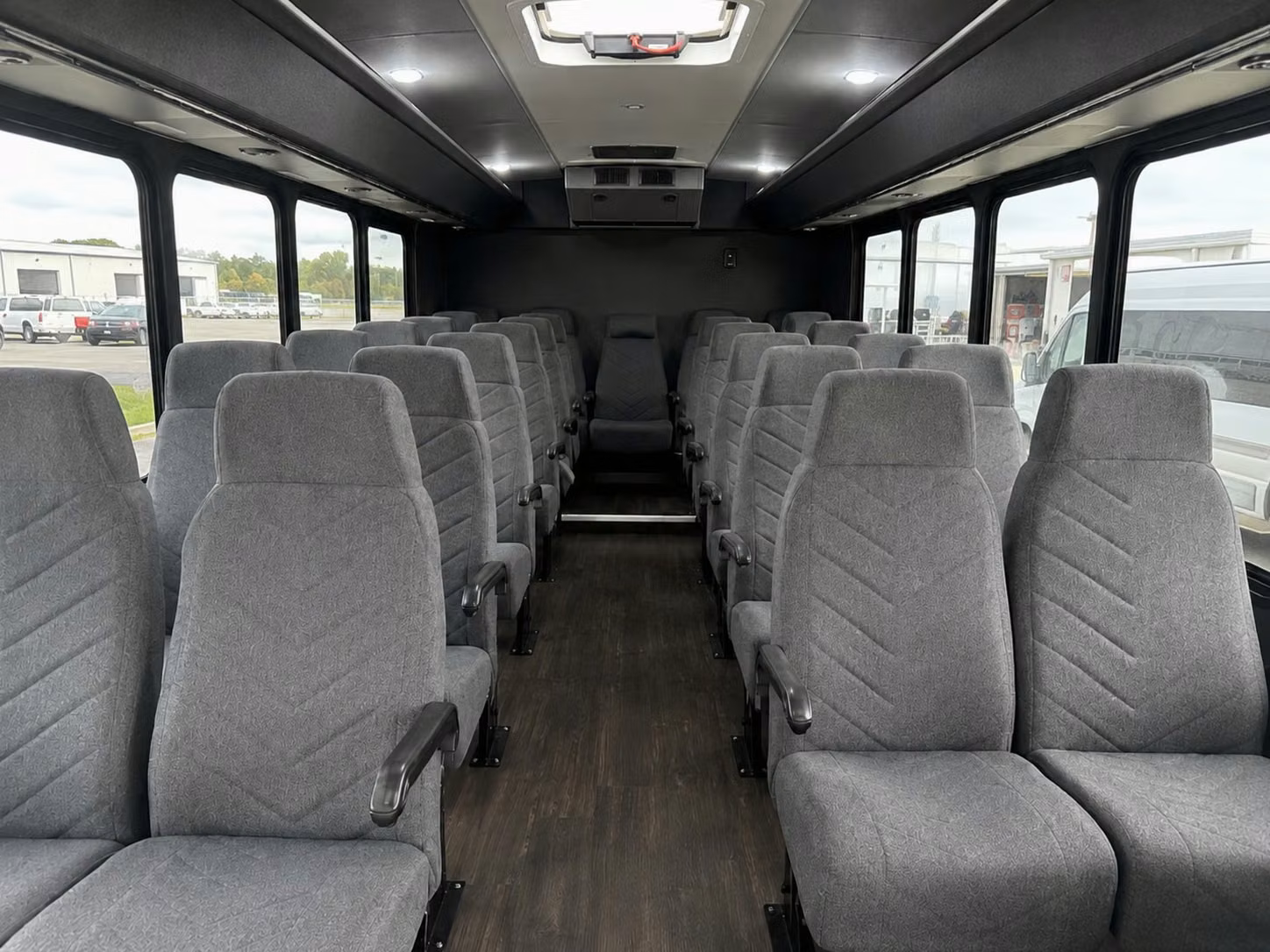 18 passenger minibus inside