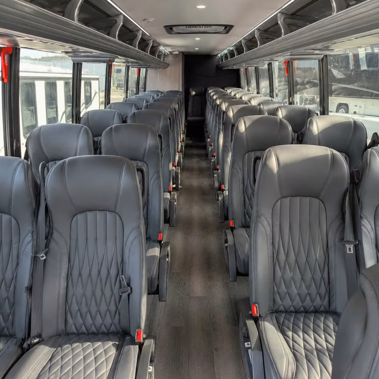 35 passenger minibus inside