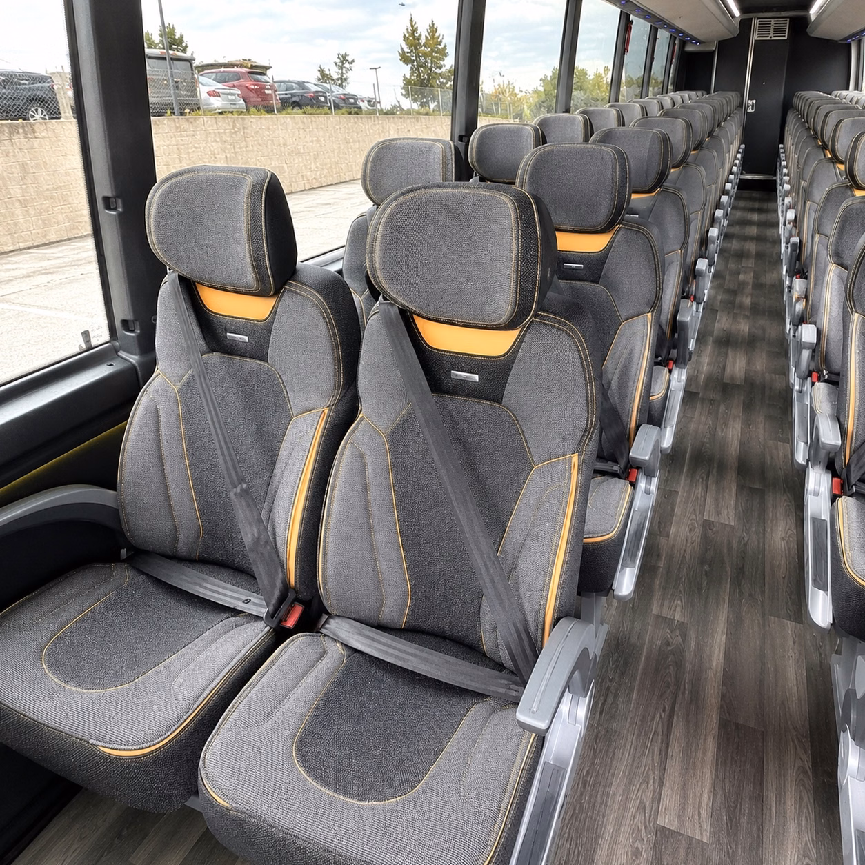 charter bus rentals for large concert groups traveling from the central valley