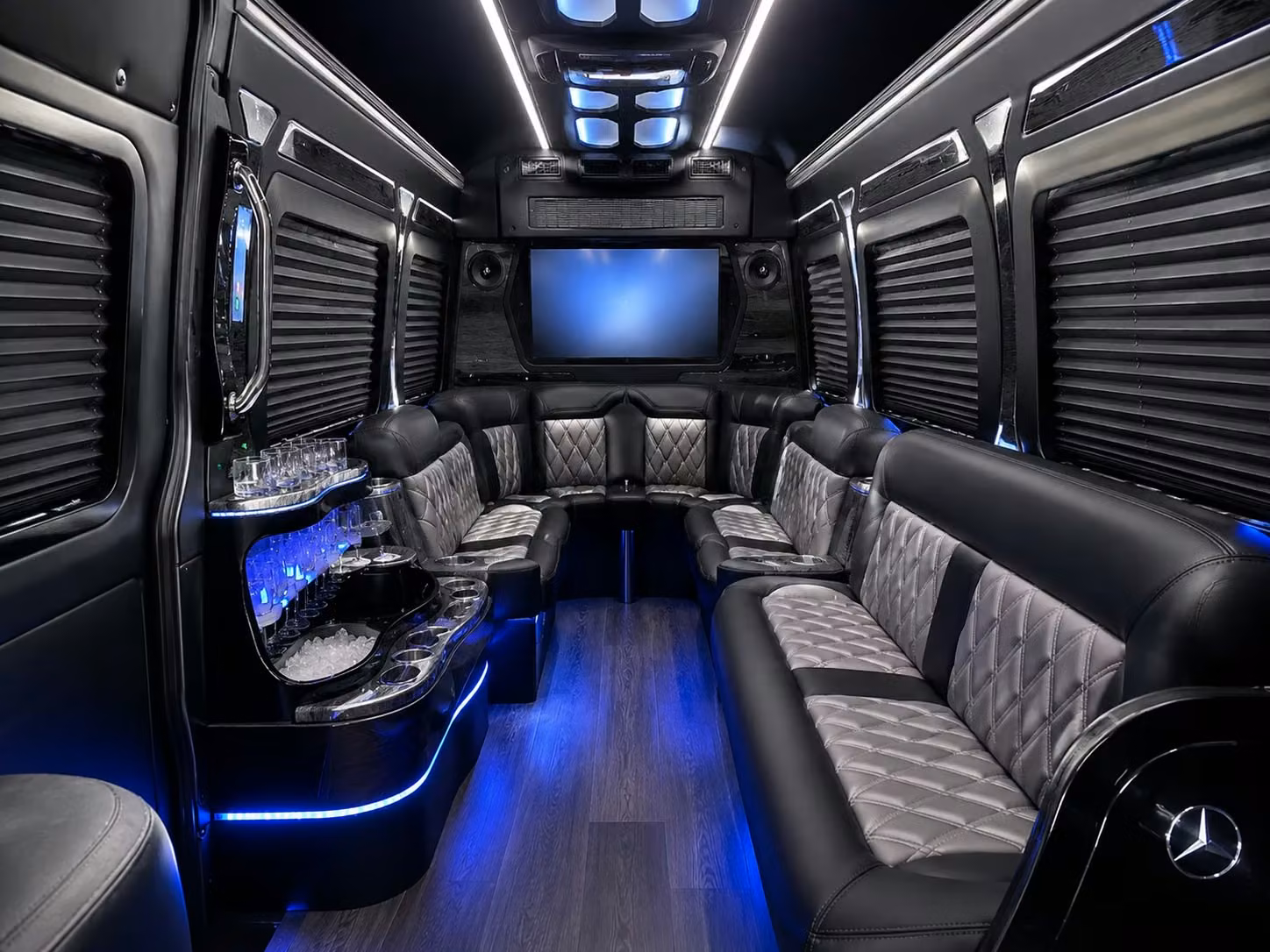 modesto airport transfer charter bus rentals